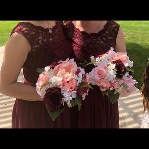 David’s Bridal Bridesmaid Dress - Size 14